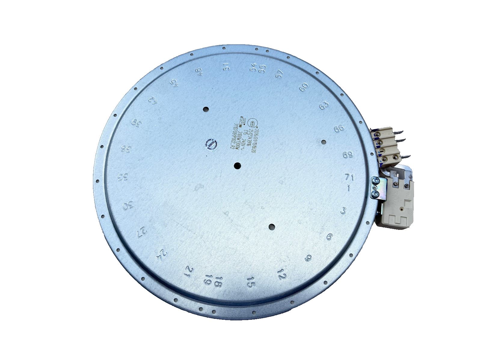 WB30X49746 OEM GE Range Radiant Element 9 In Dual New Genuine — thumbnail 2