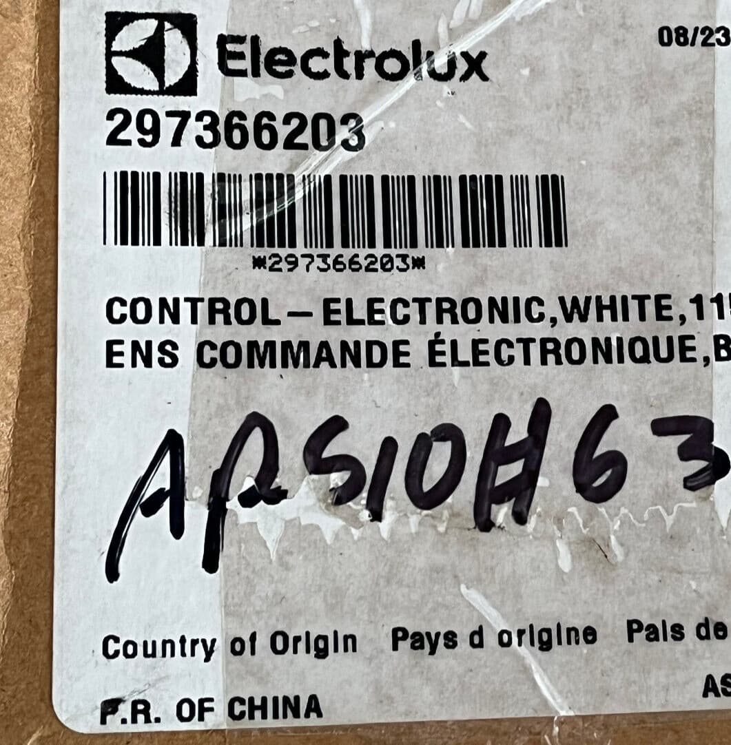 New Genuine OEM Frigidaire  Control Display Unit  297366203 — thumbnail 4
