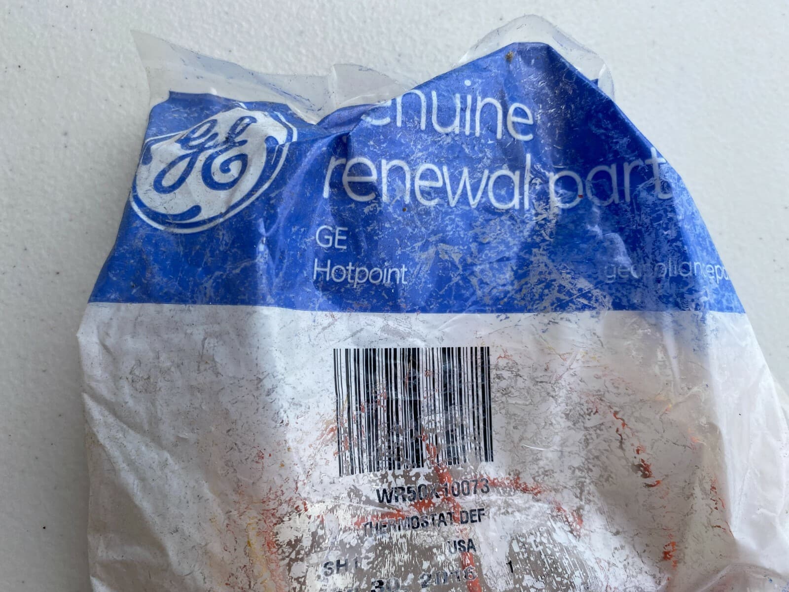 Genuine OEM GE Defrost Thermostat WR50X10073 — thumbnail 3