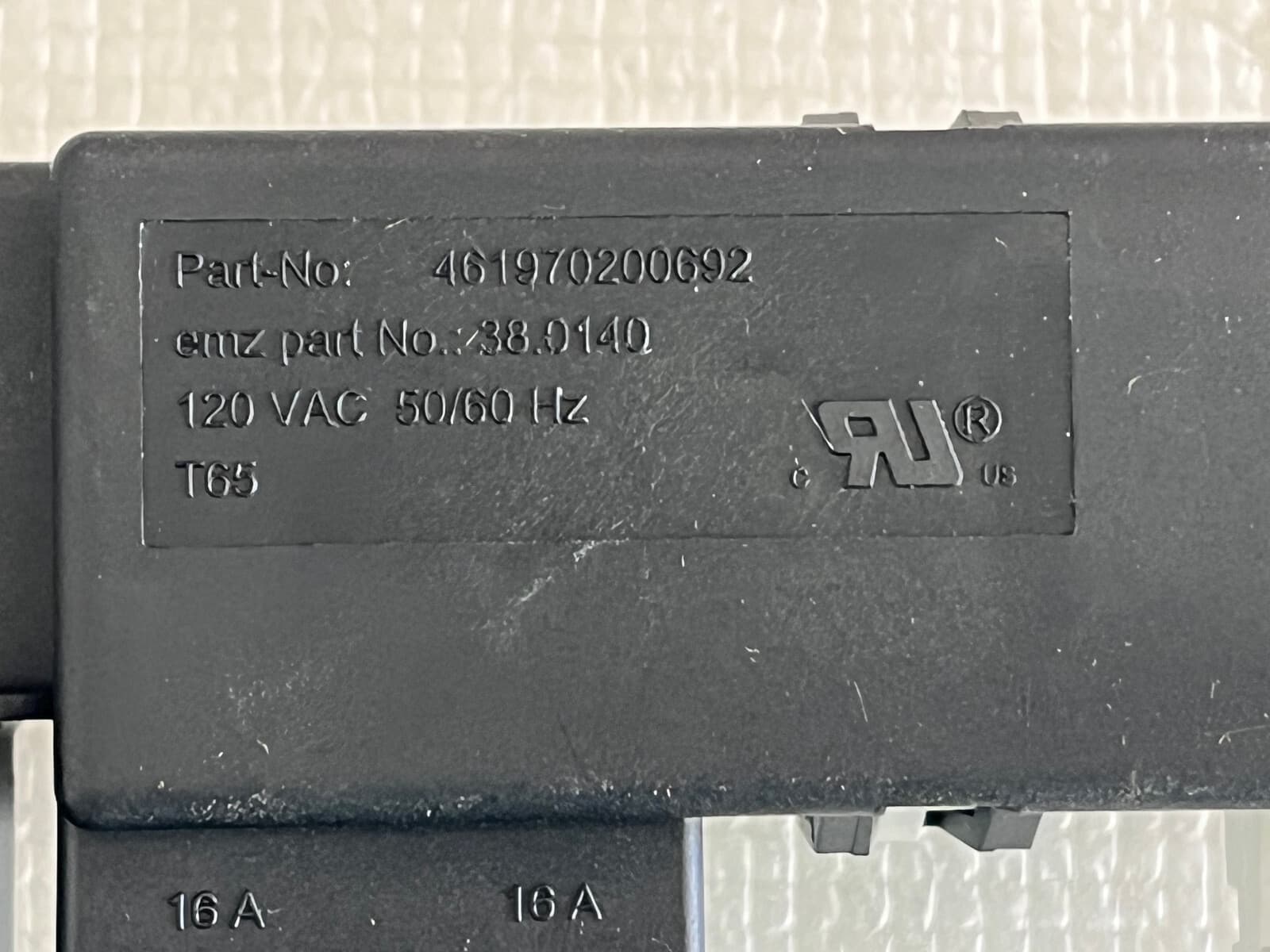Genuine GE Washer Door Lock Switch 461970200692 WH10X10006 — thumbnail 3