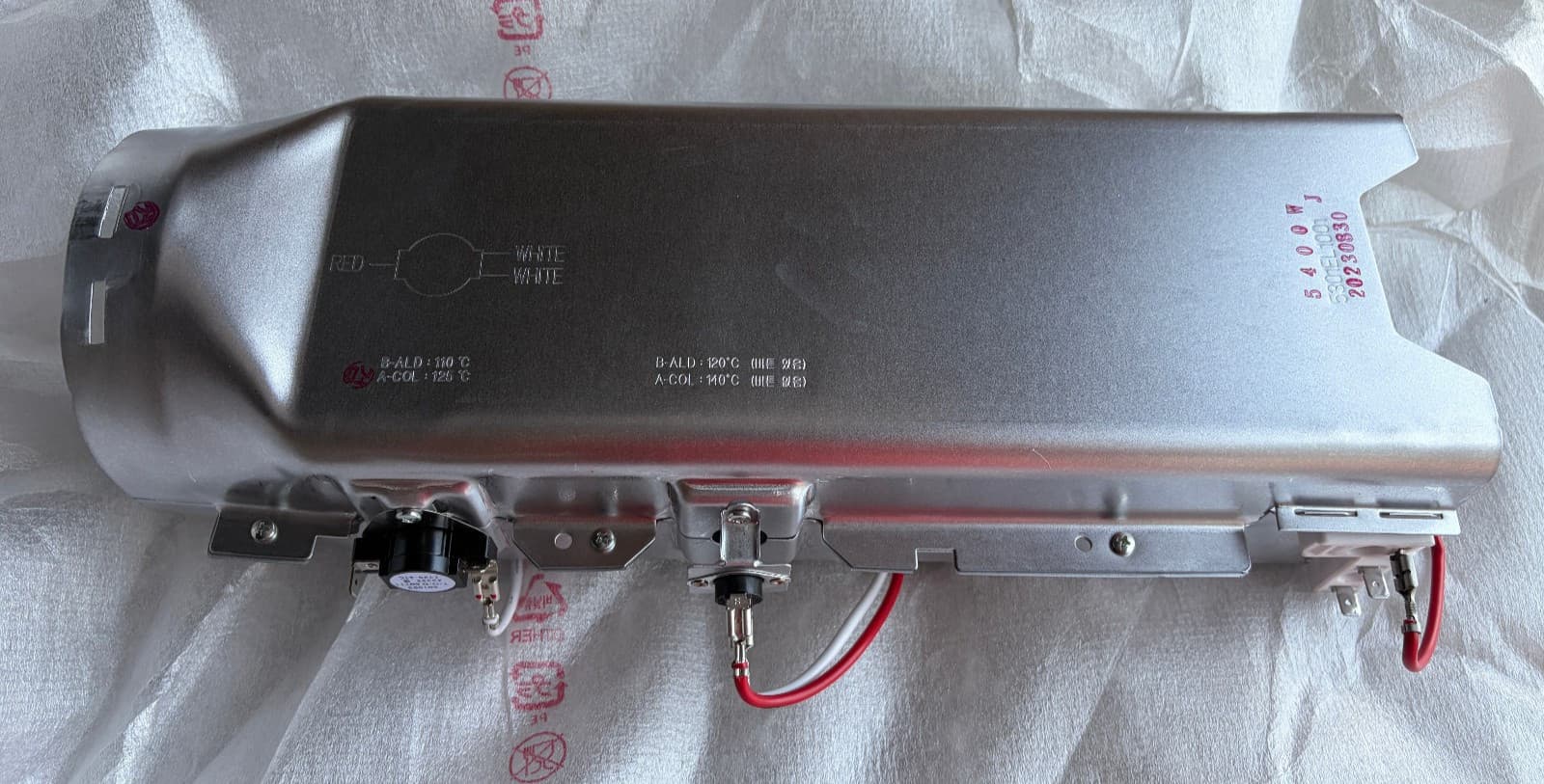 5301EL1001J OEM LG Dryer Heating Element Assembly New Genuine