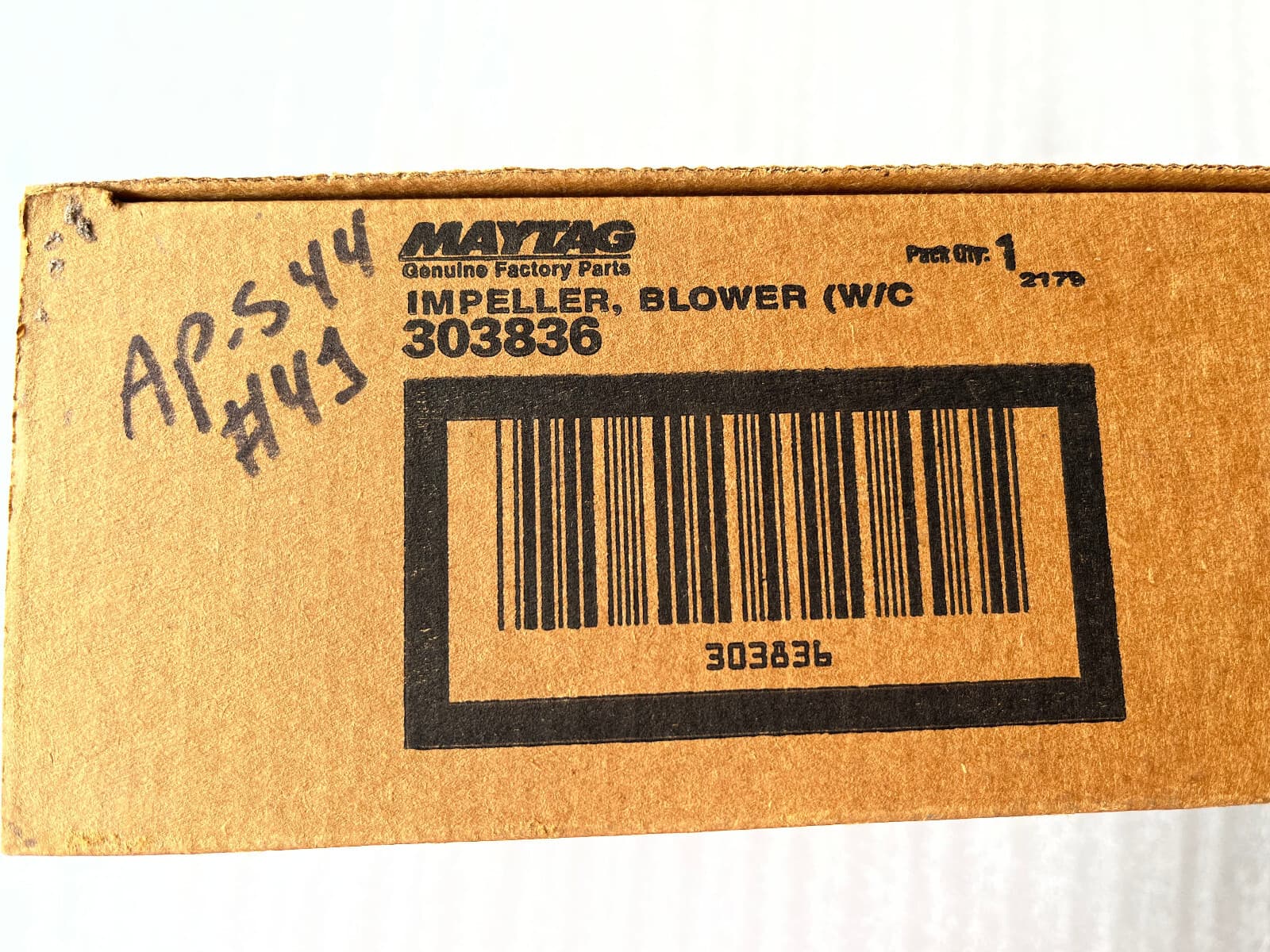 NEW  Genuine MAYTAG , Whirlpool Blower Wheel Assembly Y303836 (303836) — thumbnail 14