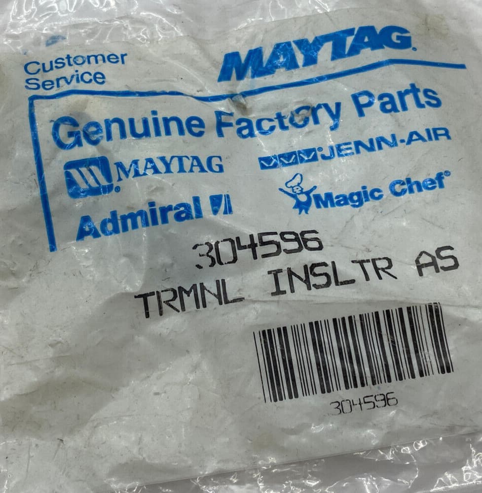 New Genuine OEM Maytag Dryer Terminal Insulator Assy Kit  304596 — thumbnail 2
