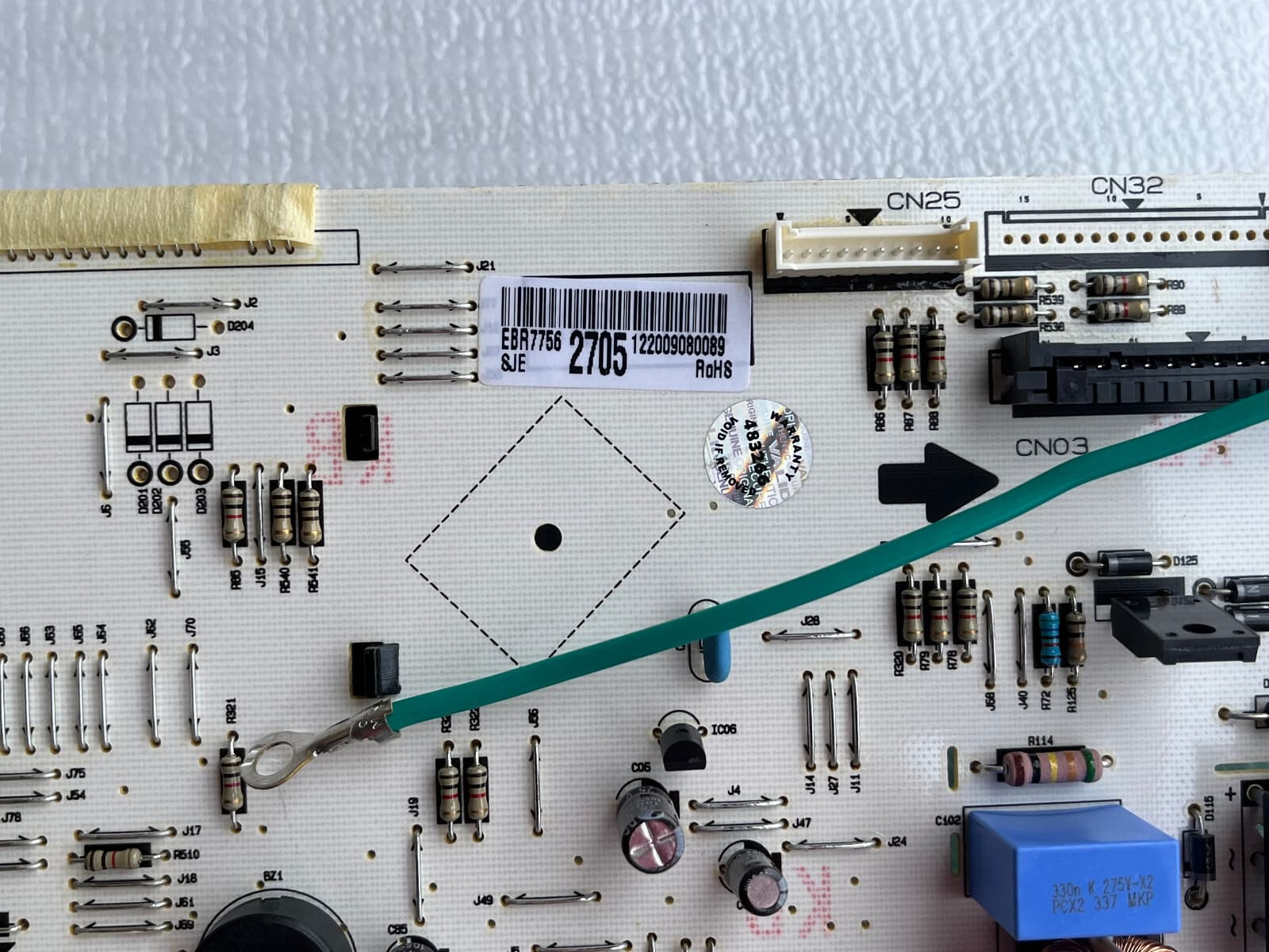 EBR77562705 OEM LG Range Oven Control Board Genuine — thumbnail 4