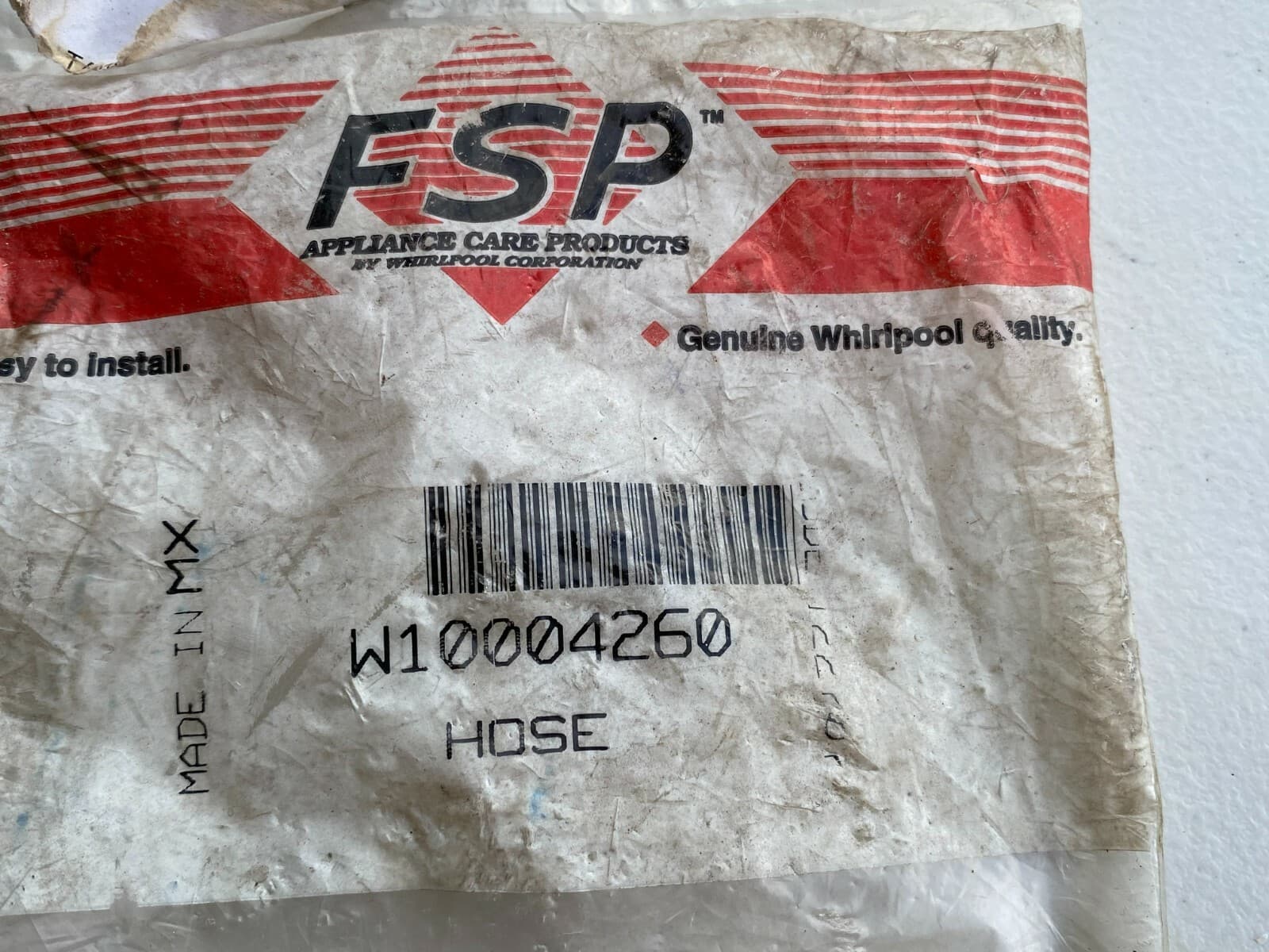 Genuine OEM Whirlpool Hose W10004260 — thumbnail 3