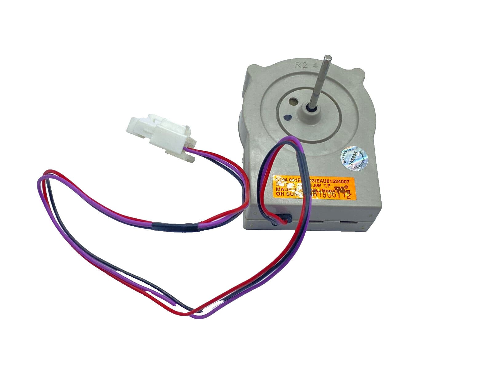 New Genuine LG Refrigerator Evaporator Fan Motor  EAU61524007
