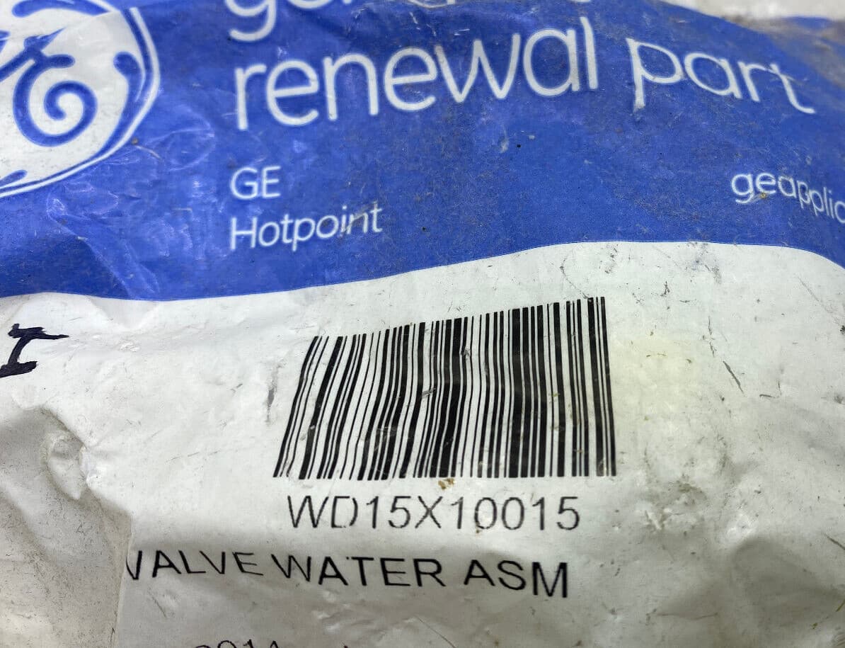 New Genuine OEM GE Dishwasher Water Inlet Valve WD15X10015 — thumbnail 4