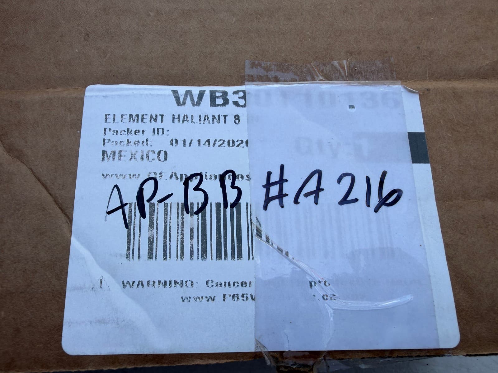WB30T10136 OEM GE Cooktop 8" Dual Radiant Surface Element New Genuine — thumbnail 3