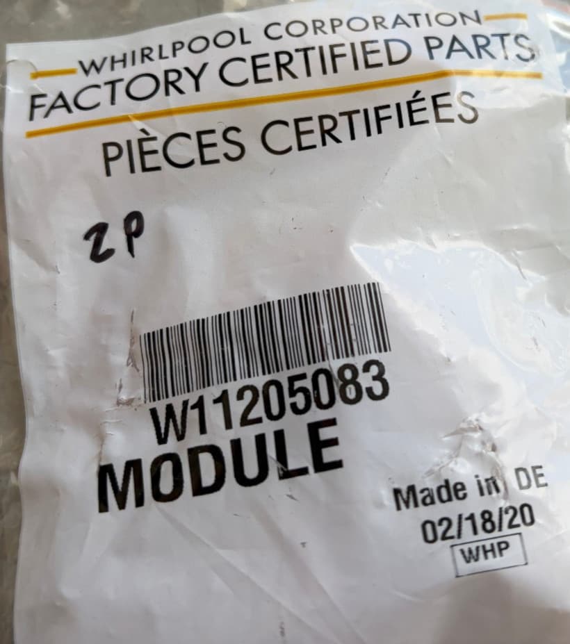 W11205083 OEM Whirlpool Refrigerator LED Light Module ( Set of 2) New Genuine — thumbnail 3