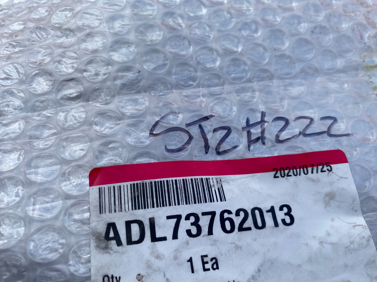 Genuine OEM LG Evaporator Assembly ADL73762013 — thumbnail 6