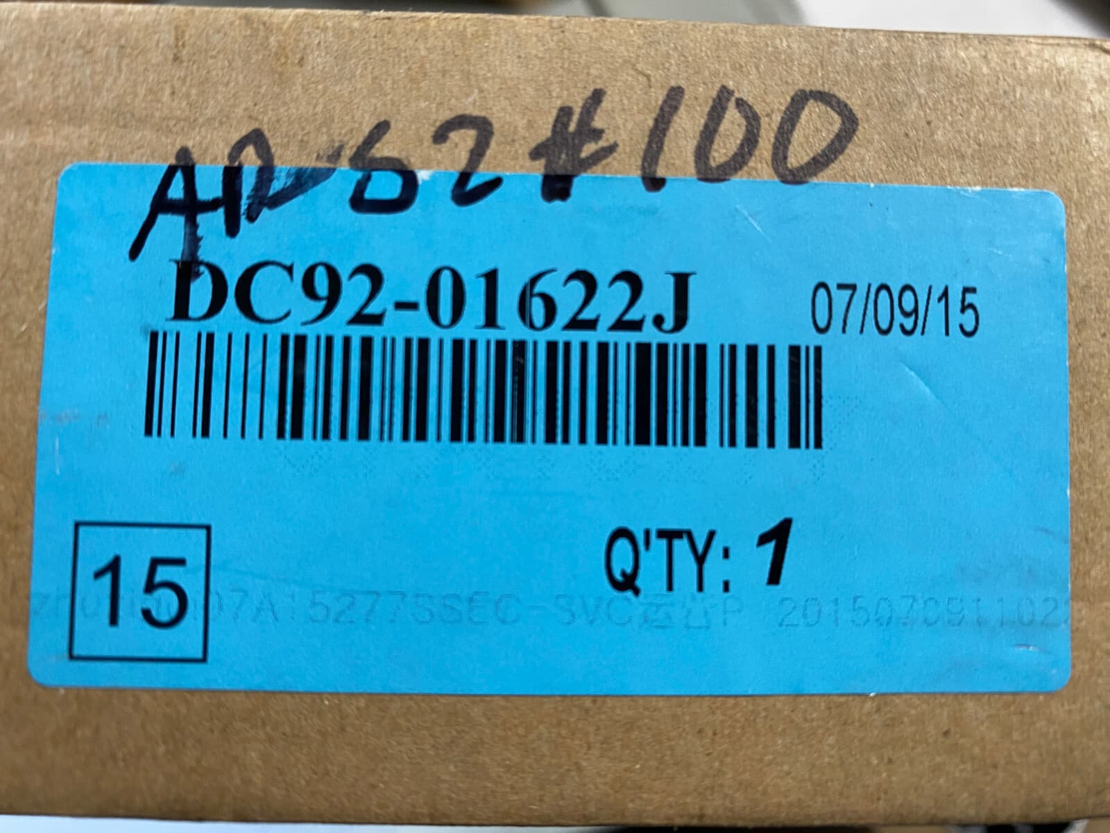 New Genuine OEM Samsung Washer User Control & Display Board DC92-01622J — thumbnail 6