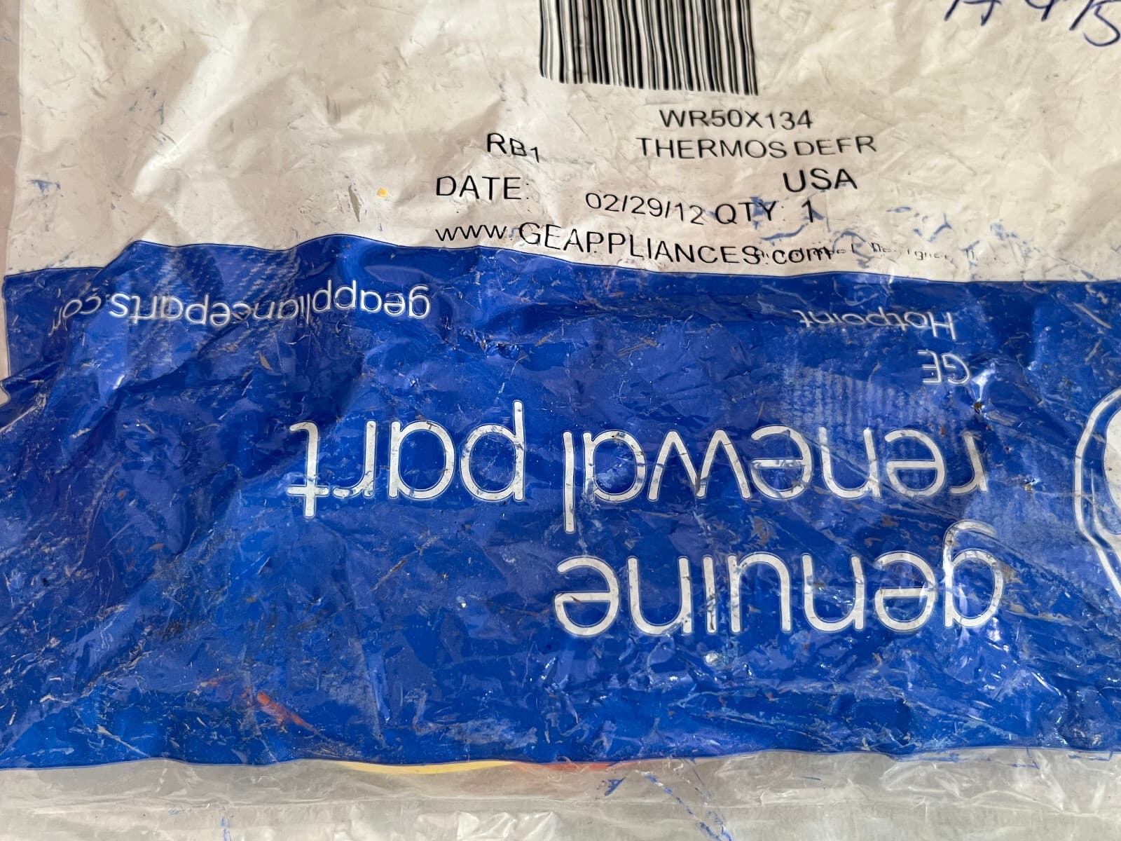New Genuine  GE Thermos Defr WR50X134 — thumbnail 2