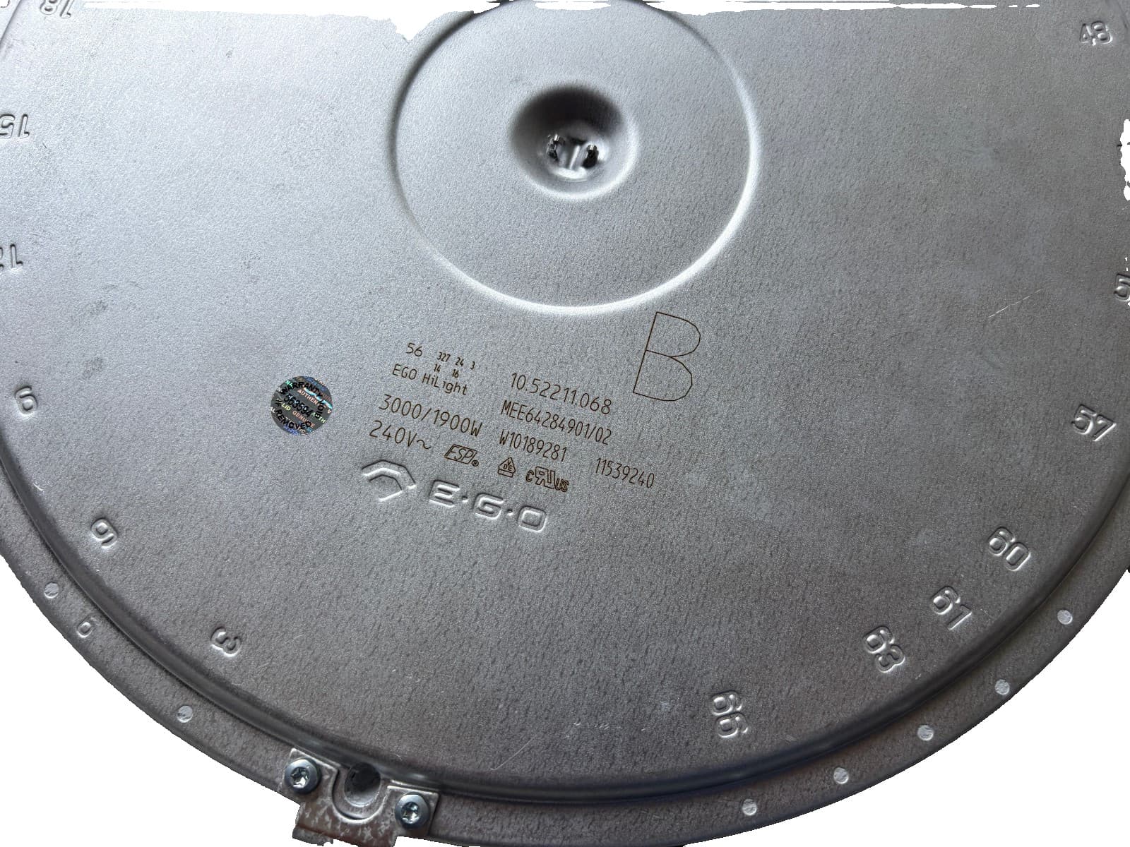 MEE64284902 OEM LG Range/Oven Heater,Radiation New Genuine — thumbnail 4
