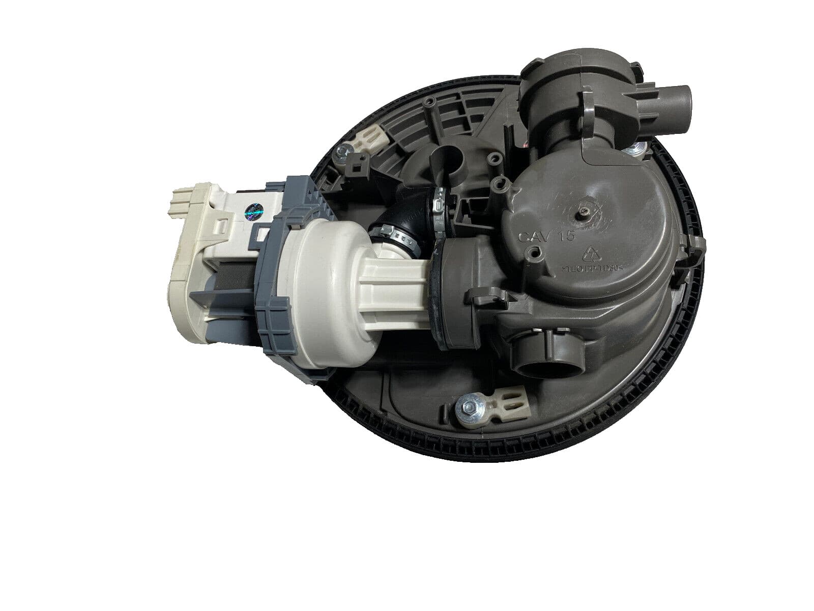 New Genuine OEM Whirlpool Dishwasher Sump & Motor Assembly W10605059 WPW10605059 — thumbnail 2