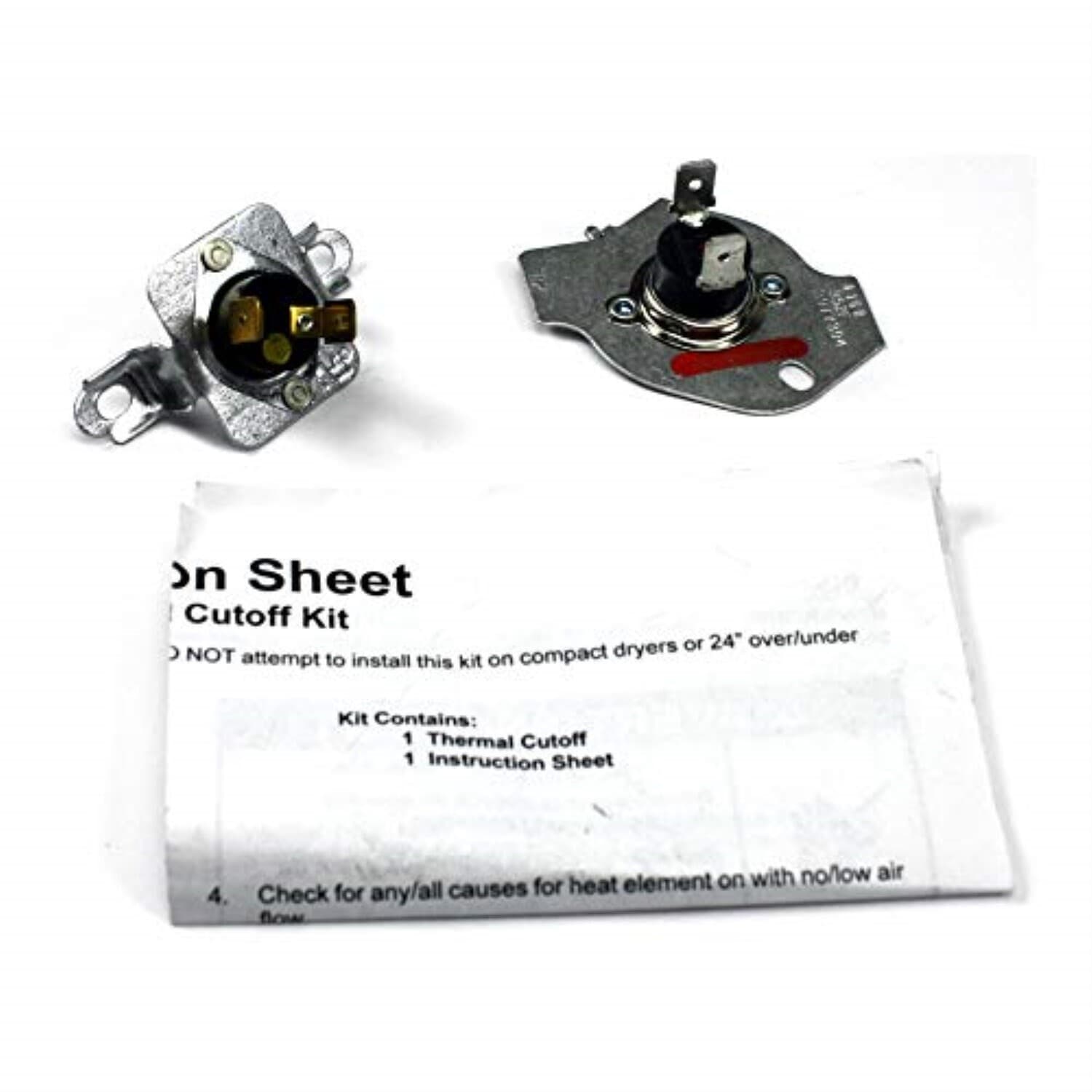 New Genuine  Whirlpool Dryer Thermal Cut-Off Fuse Kit W11050897