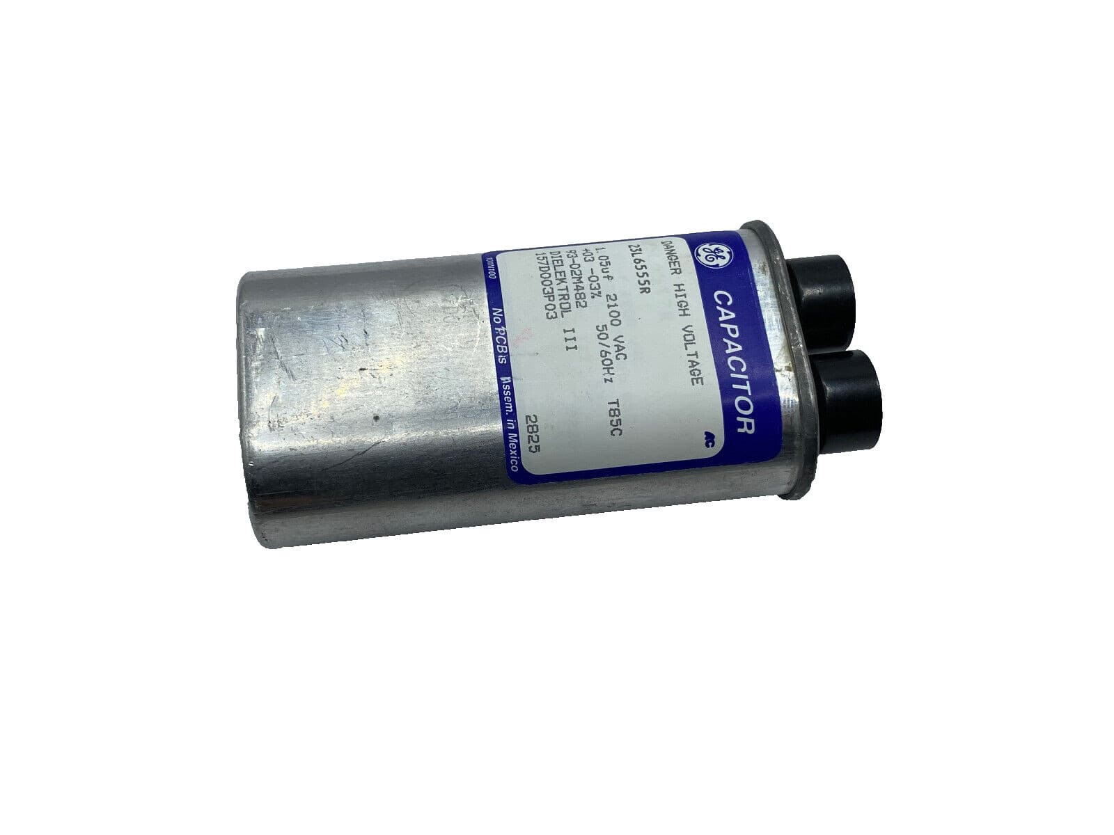 Genuine GE Microwave High-Voltage Capacitor 23L6555R — thumbnail 5