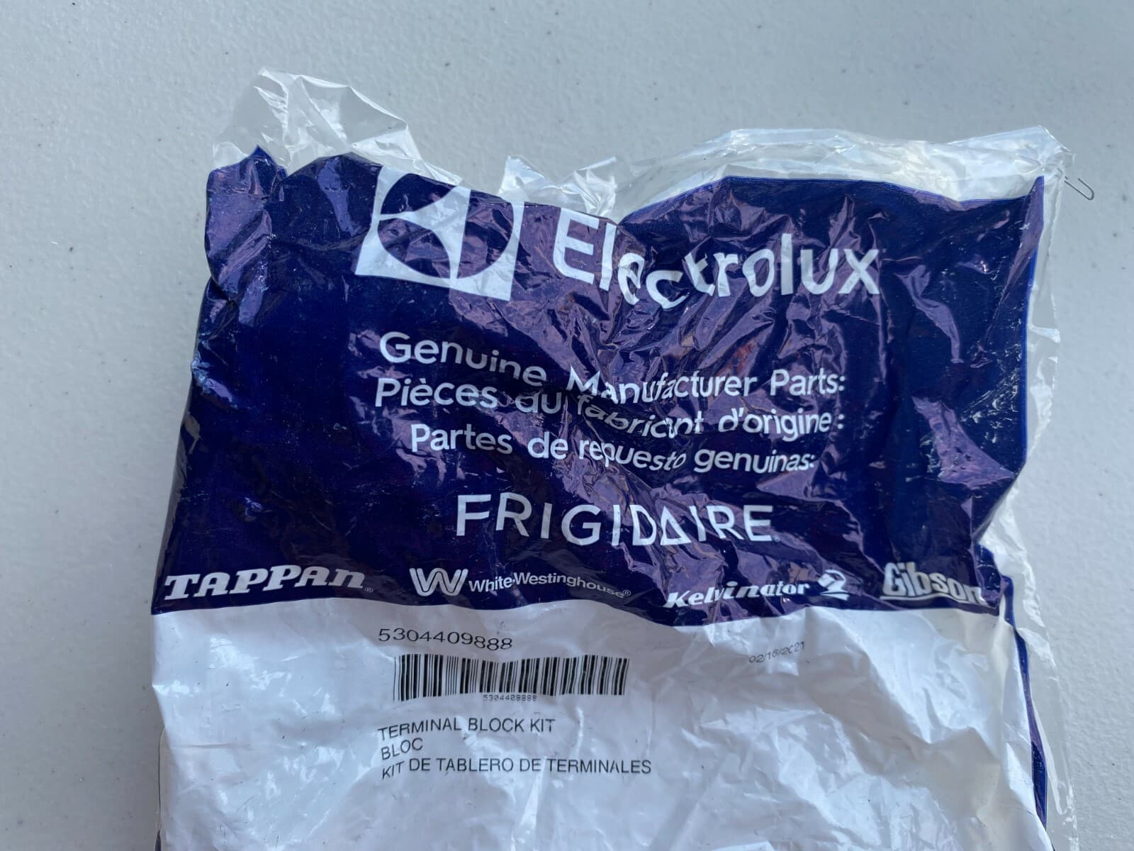 NEW Genuine OEM Frigidaire Terminal Block Kit (2 PACK) 5304409888 — thumbnail 7