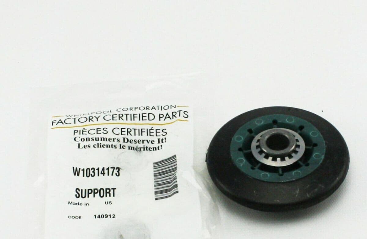 New Genuine Whirlpool Dryer Drum Roller ( 2Pack) W10314173