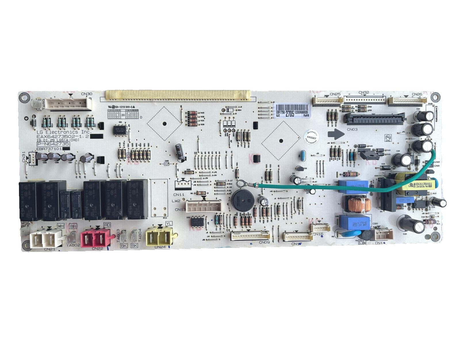 EBR77562705 OEM LG Range Oven Control Board Genuine