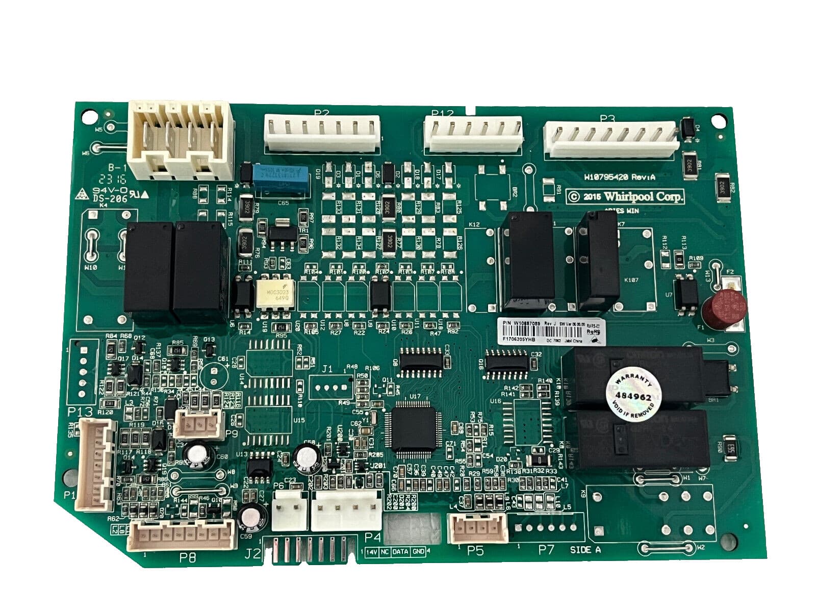 New Genuine OEM Whirlpool Main Control Board W10865825