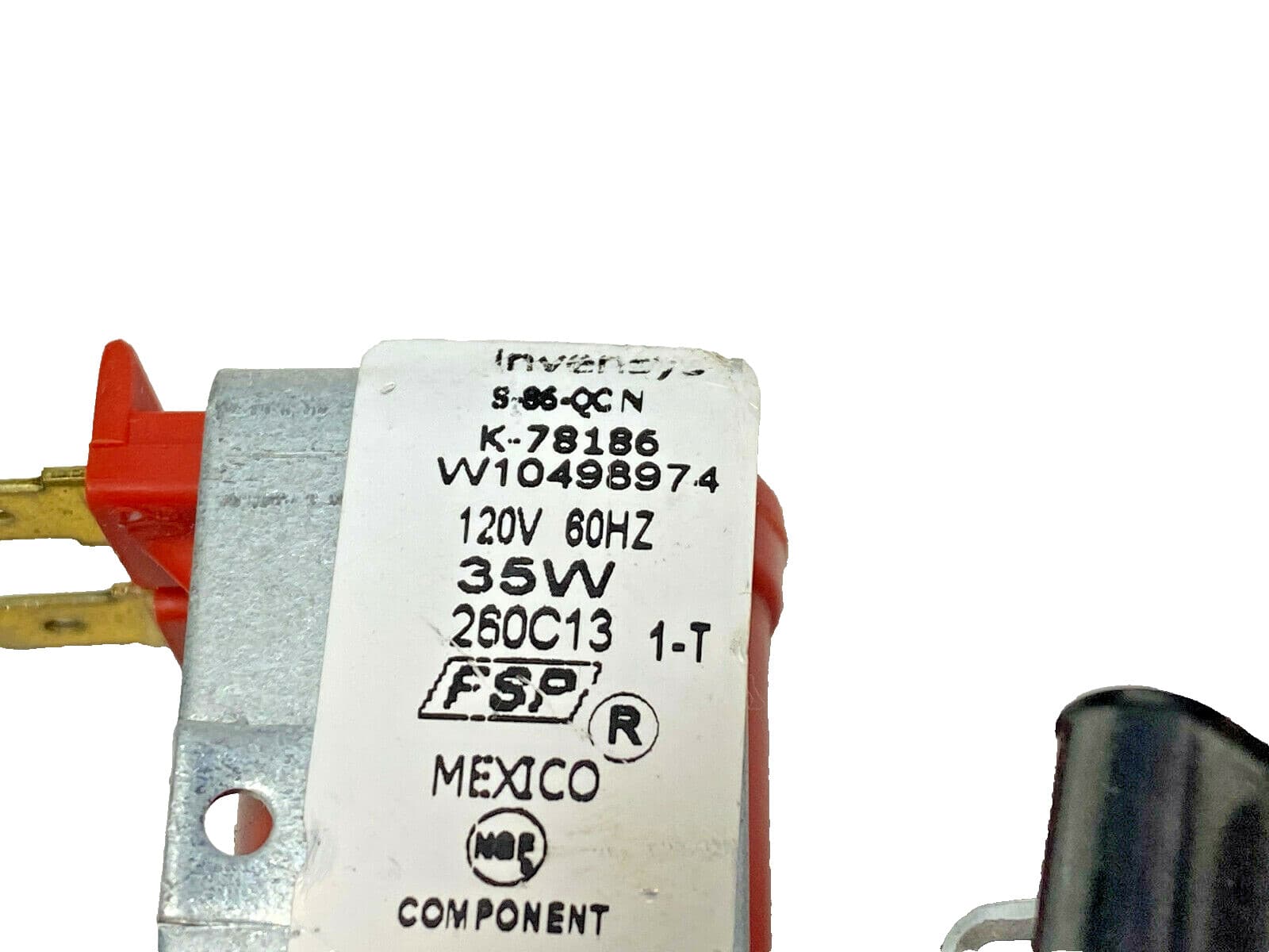 W10498497 OEM Whirlpool Water Inlet Valve Genuine — thumbnail 3