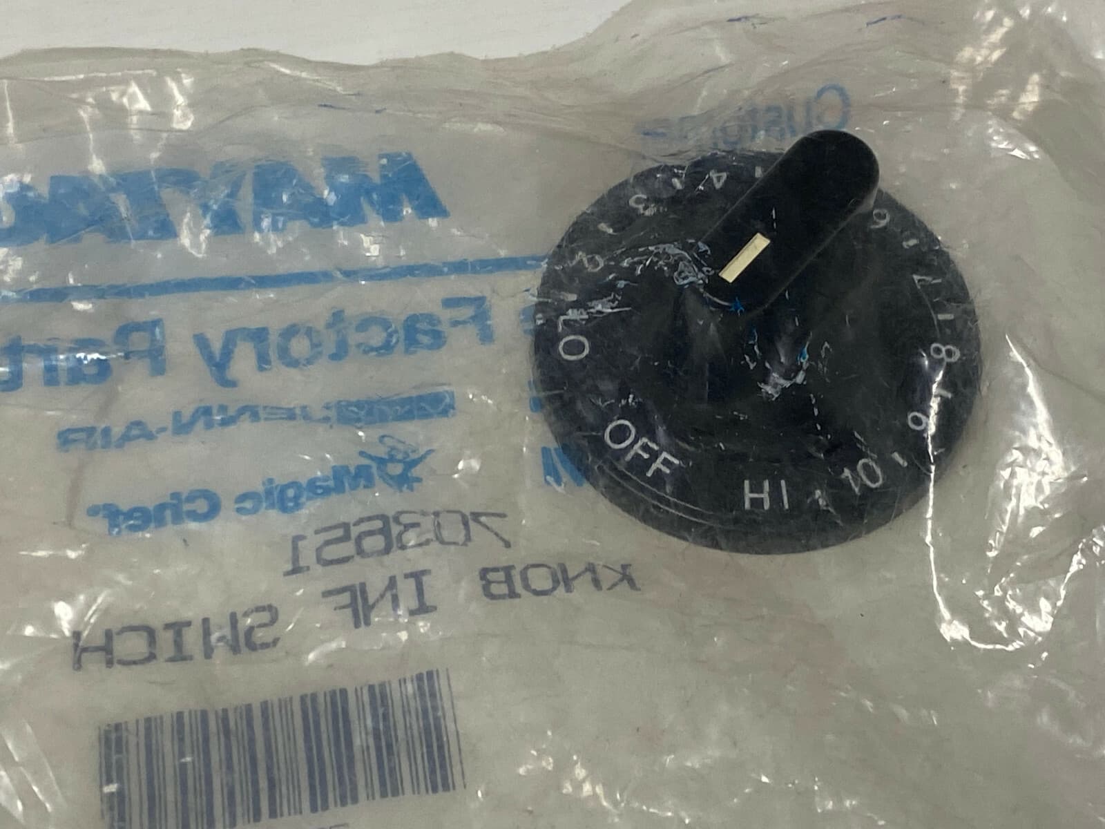 Genuine OEM MAYTAG Knob Switch 703651 — thumbnail 12