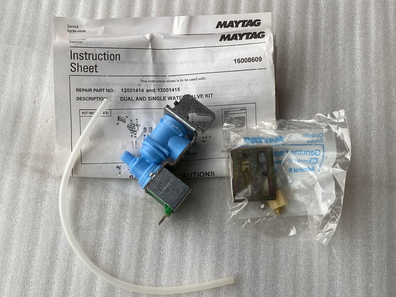 NEW Genuine  MAYTAG Refrigerator Water Valve Single 12001415 — thumbnail 3