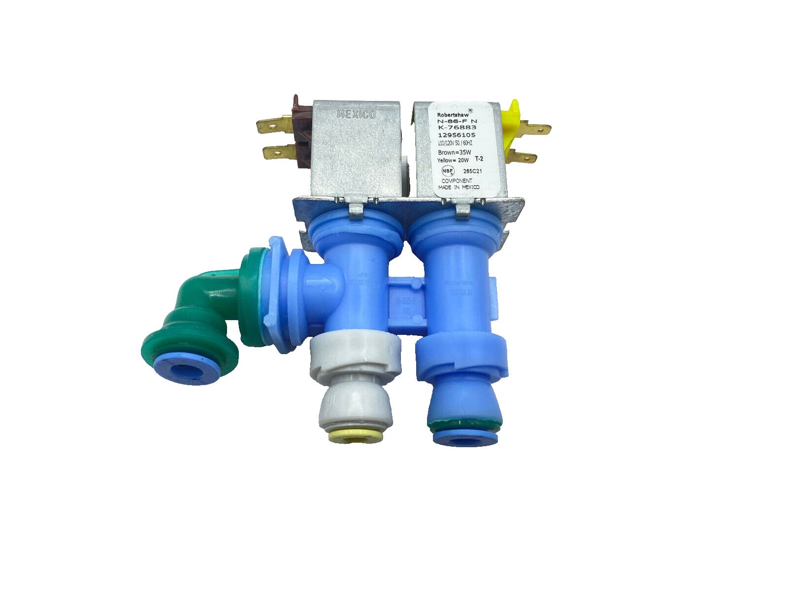 New Genuine OEM Whirlpool Refrigerator Water Inlet Valve WP12956105 12956105 — thumbnail 6