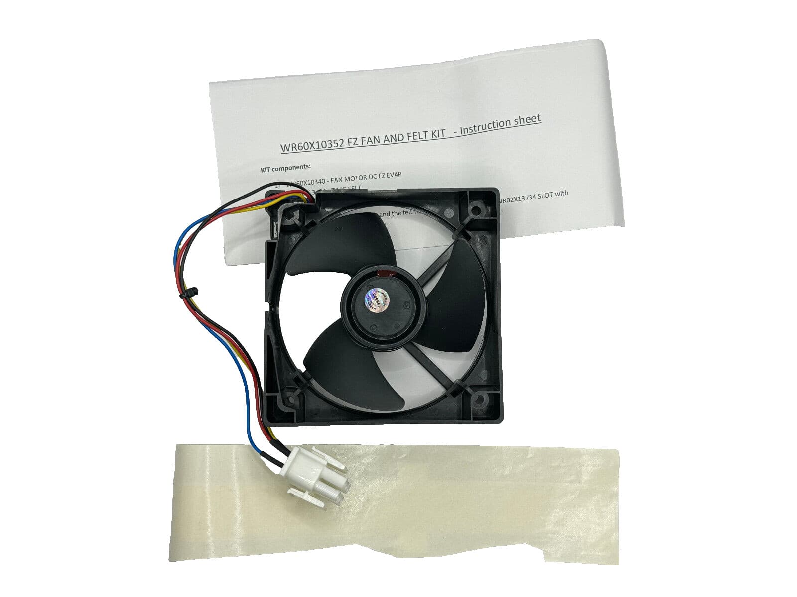 NEW  Genuine GE Refrigerator Evaporator Fan Motor WR60X10352 — thumbnail 7