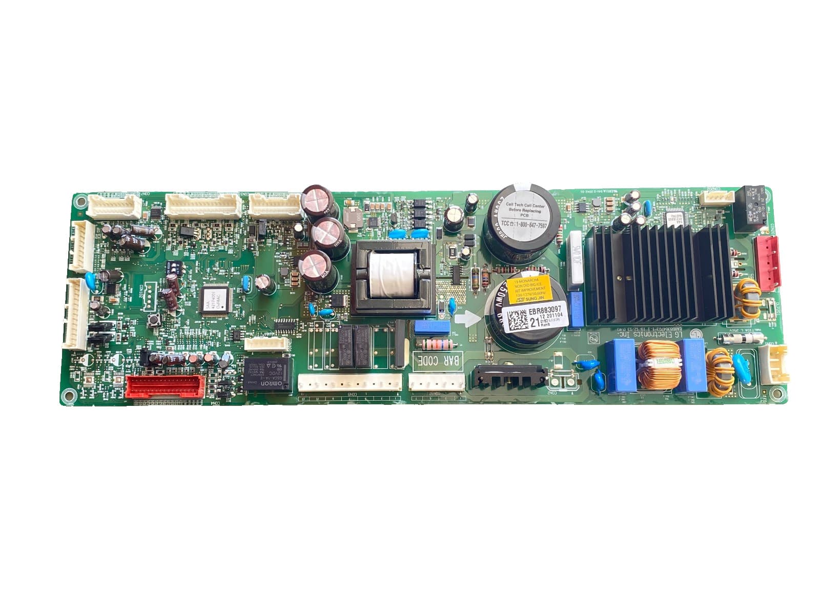 EBR88309721 OEM LG Refrigerator Main Control Board Assembly New Genuine