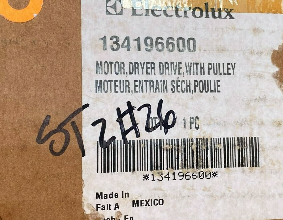 New Genuine OEM Frigidaire Dryer Drive Motor FEX831CS0 134196600 — thumbnail 10