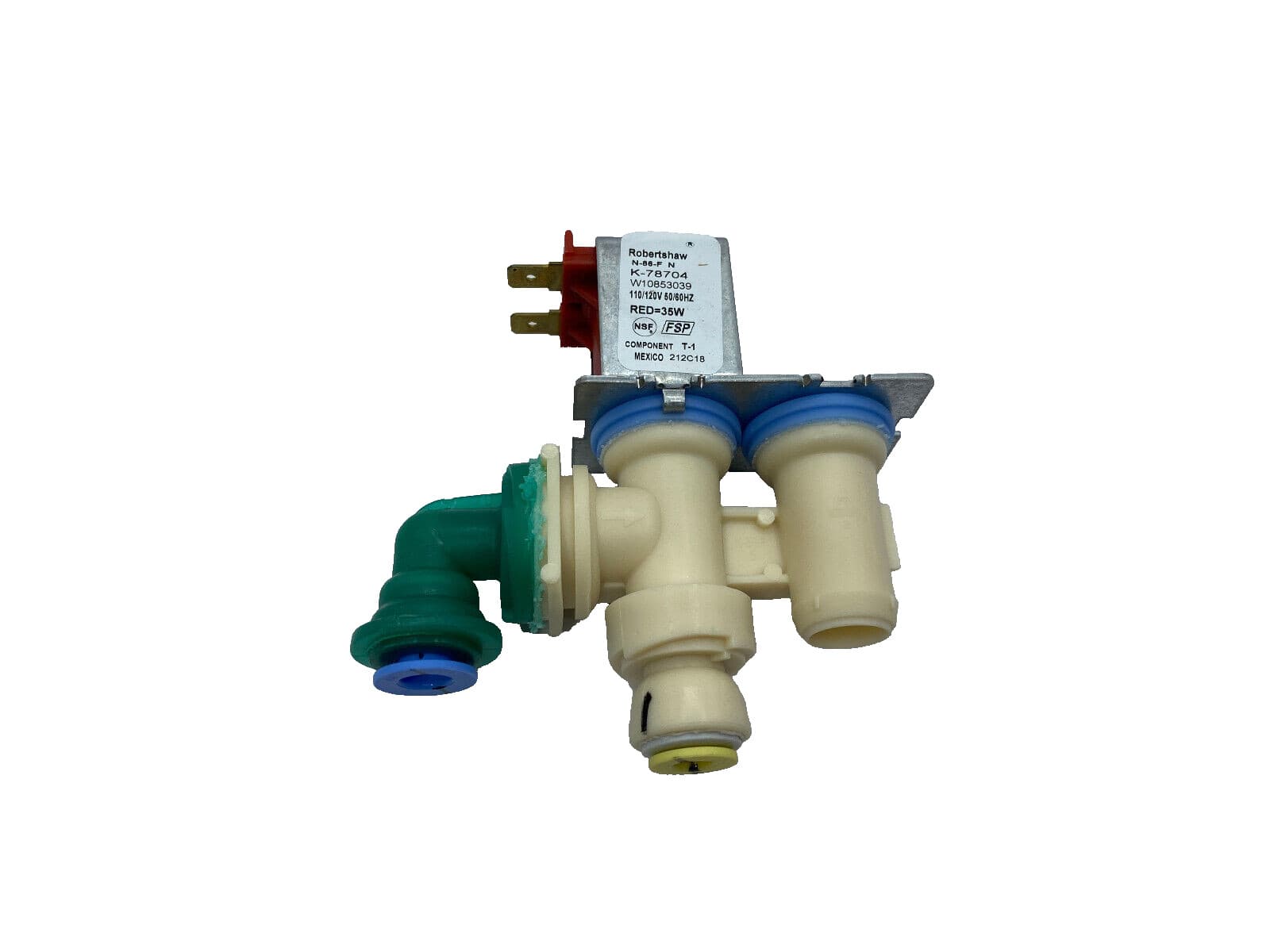 New Genuine OEM Whirlpool Refrigerator Valve W10873093