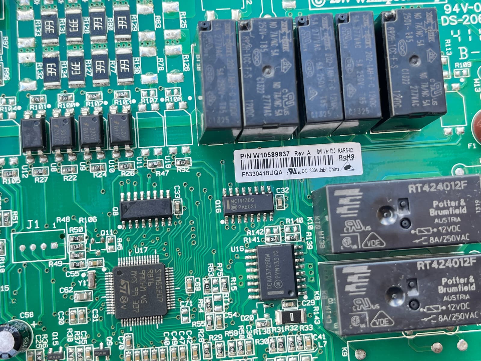 W10589837  Genuine Whirlpool Refrigerator Main Control Board — thumbnail 3