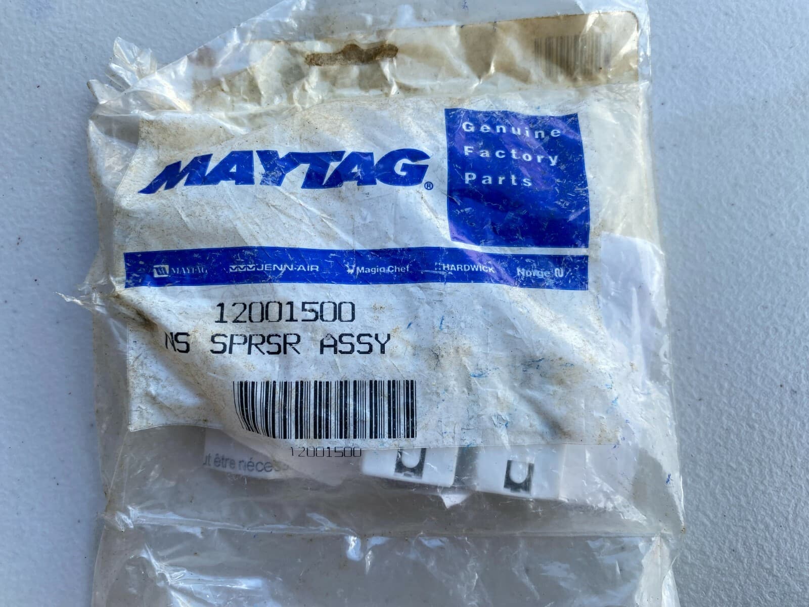 Genuine OEM MAYTAG Noise Suppressor Assembly 12001500 — thumbnail 3