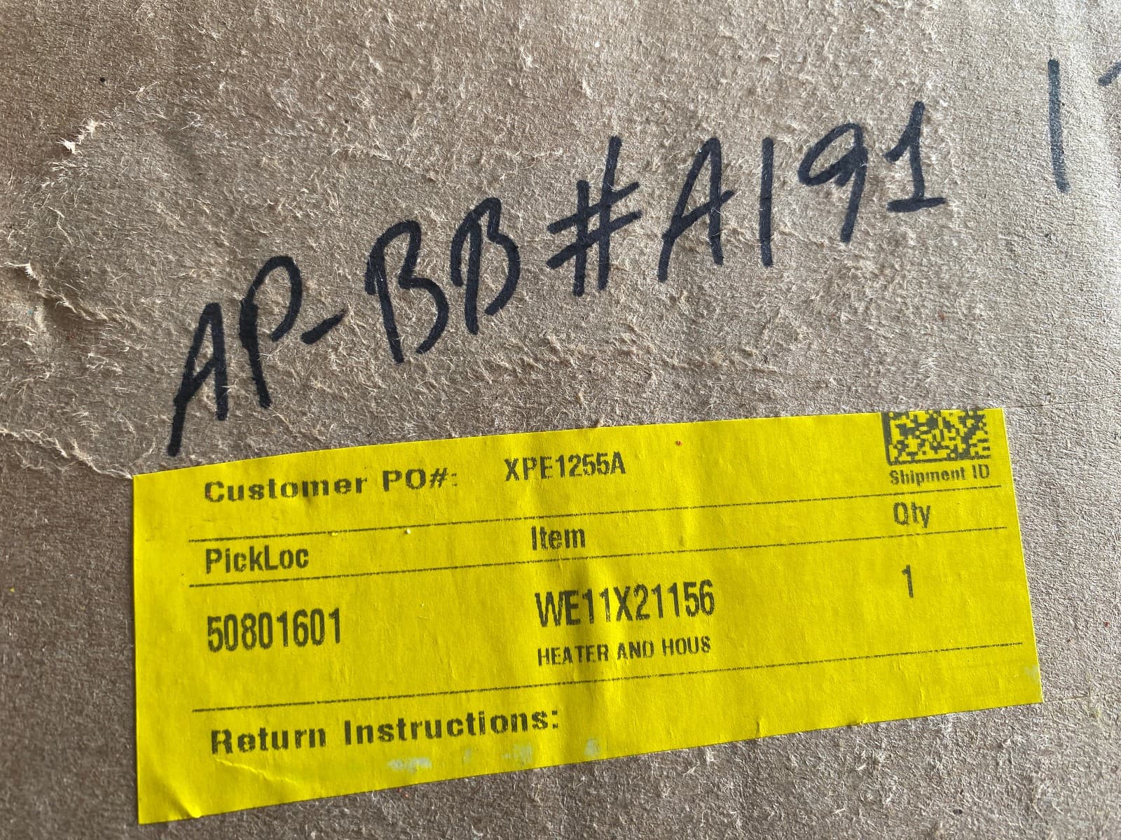 WE11X21156  OEM GE Dryer Heater And Housing Assembly New Genuine — thumbnail 3