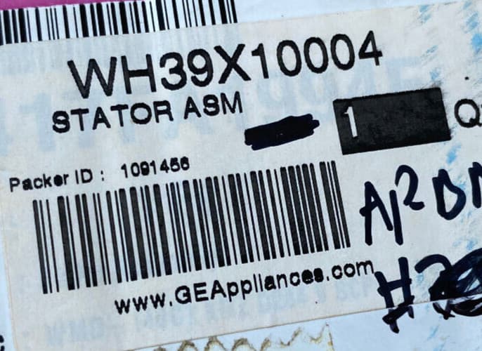 New Genuine OEM GE Washer Stator  Motor WH39X10004 — thumbnail 2