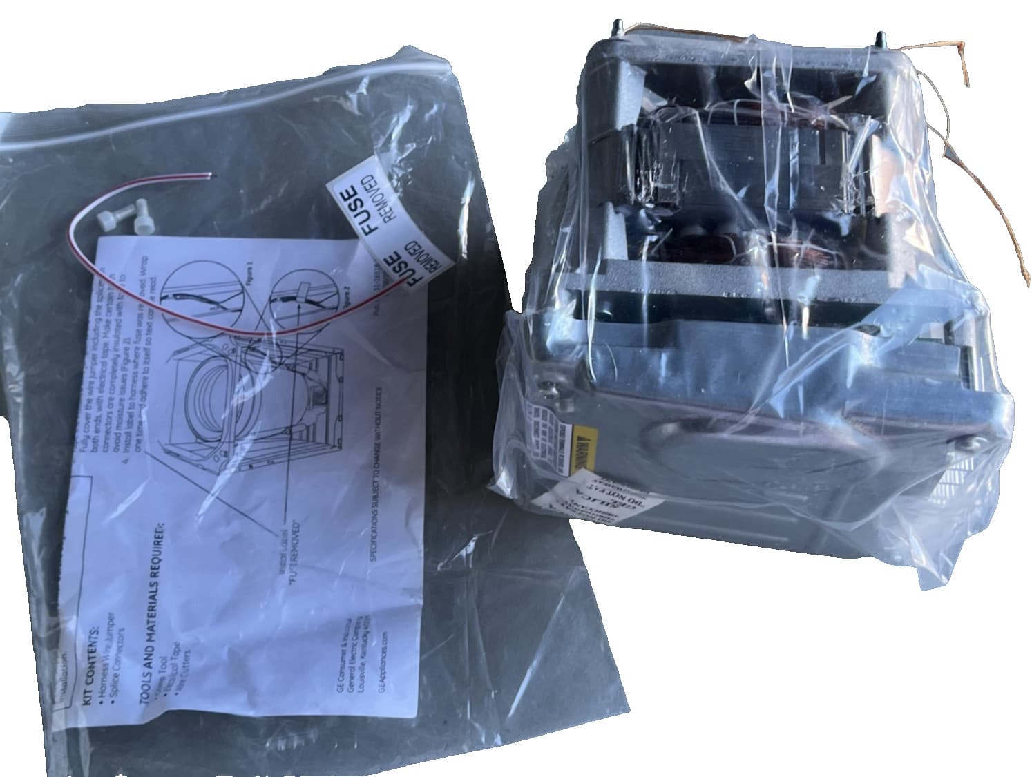WH20X10058 OEM GE Washer Motor & Inverter Board New Genuine — thumbnail 2
