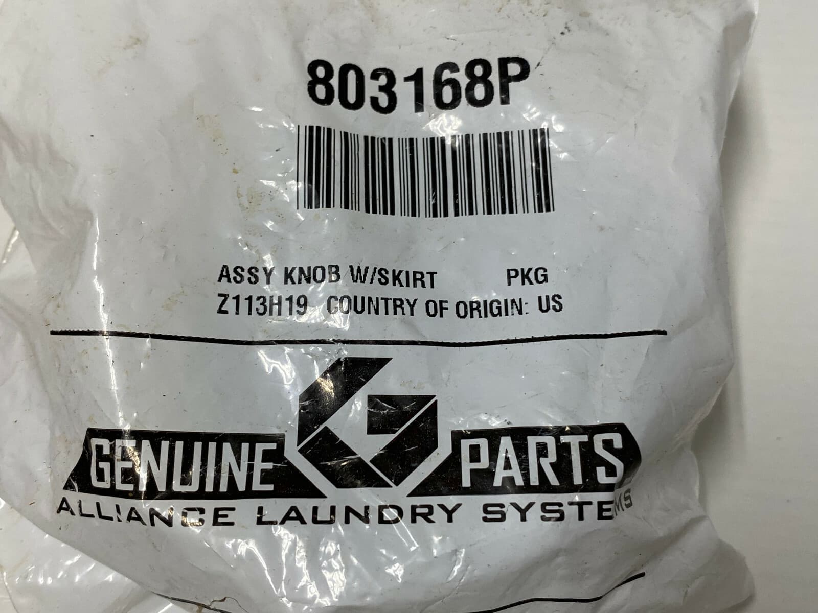 Genuine OEM Speed Queen Dryer Timer Knob 803168P — thumbnail 3