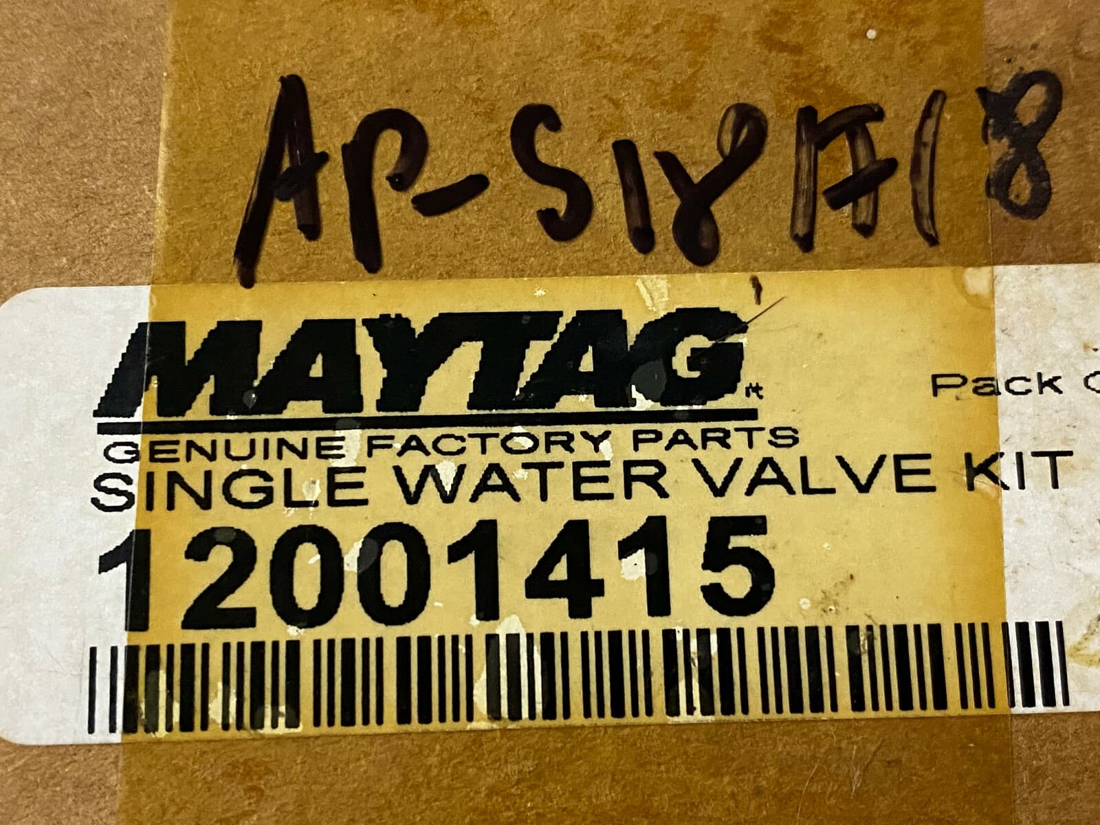 NEW Genuine  MAYTAG Refrigerator Water Valve Single 12001415 — thumbnail 5