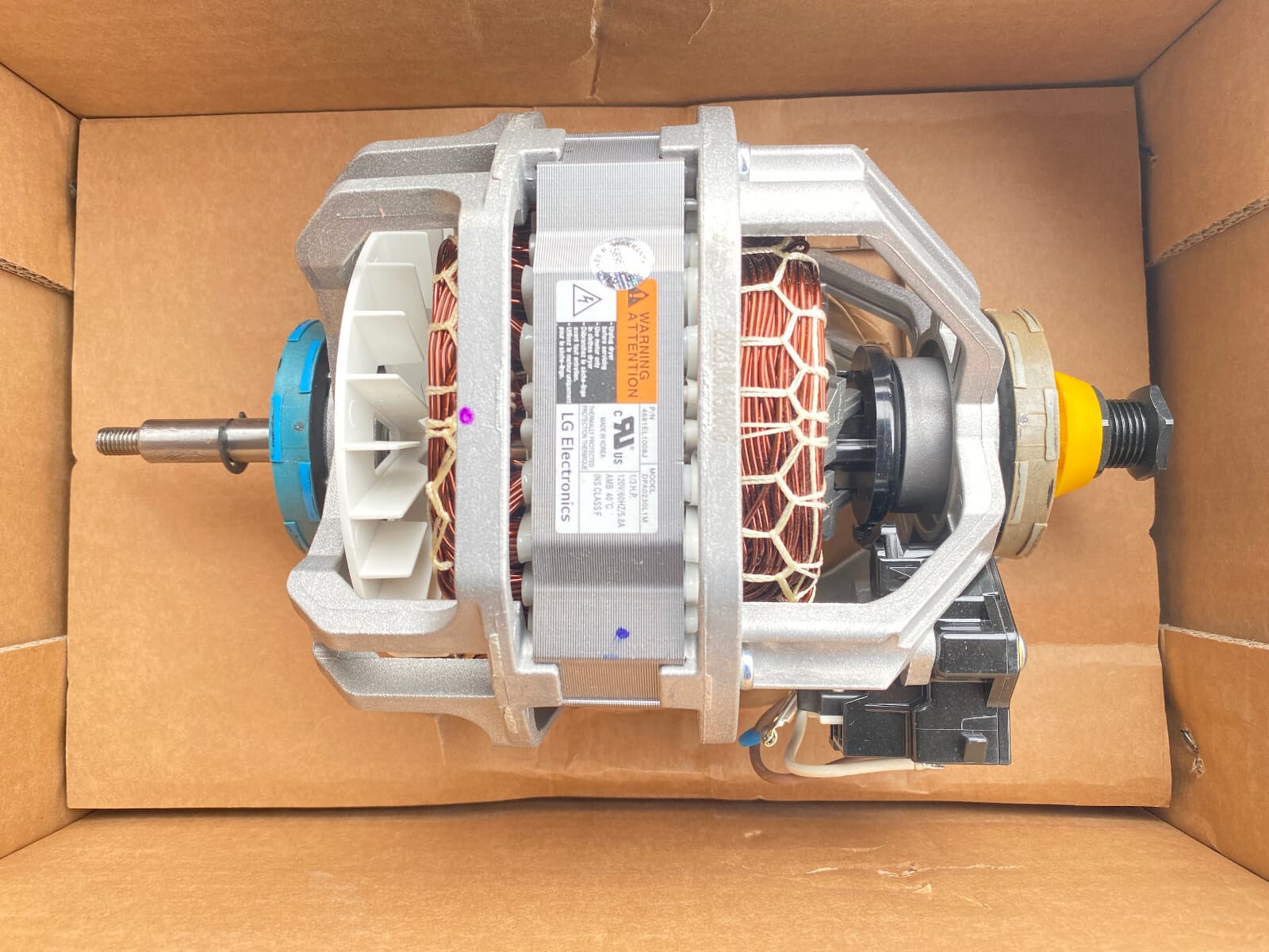 New Genuine OEM LG Dryer  DC Drum Motor Assembly 4681EL1008J