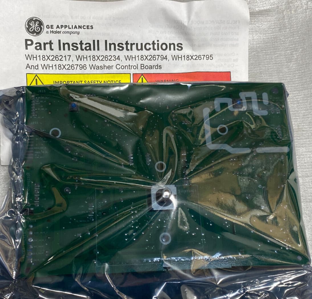 New Genuine OEM GE Washer Machine Control Board WH18X26217 — thumbnail 6