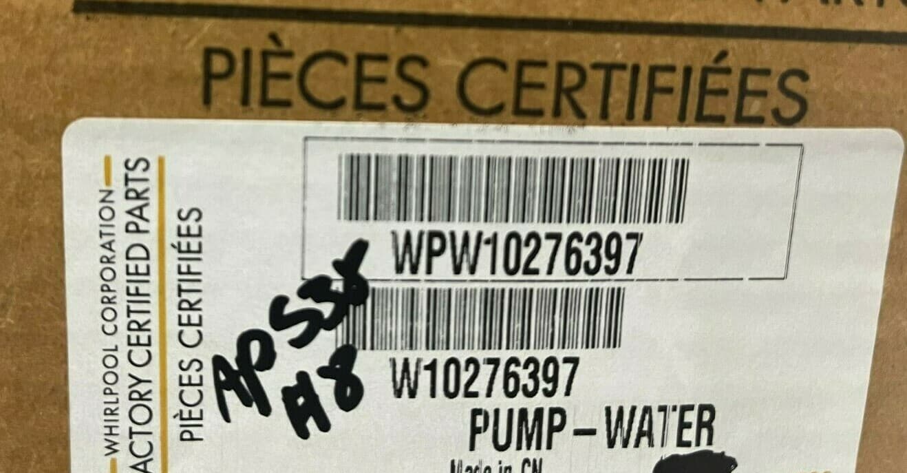 New Genuine Whirlpool  Washer Drain Pump Assembly W10276397 — thumbnail 10