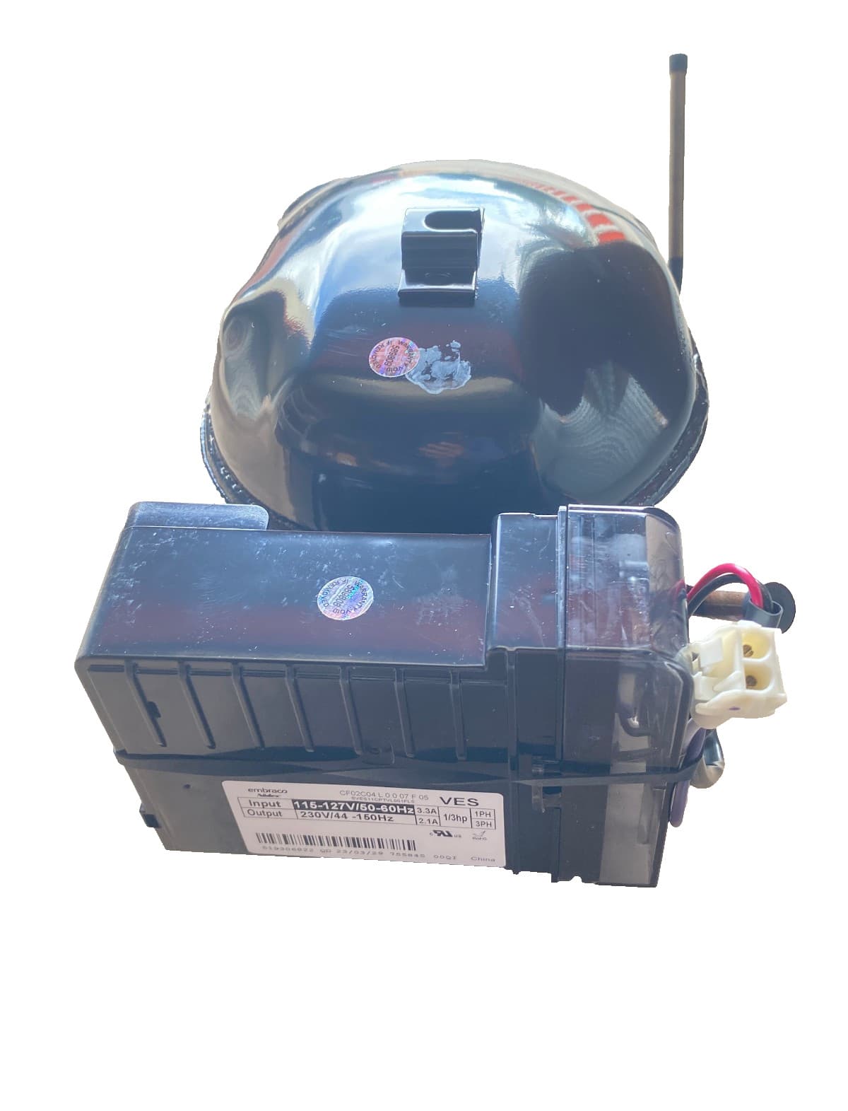 New Genuine OEM Frigidaire Refrigerator Compressor VESA11C 5304530688