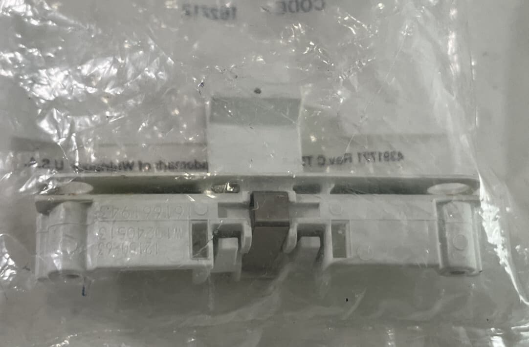 New Genuine OEM Whirlpool Washer Lid Latch Strike WPW10240513 — thumbnail 3