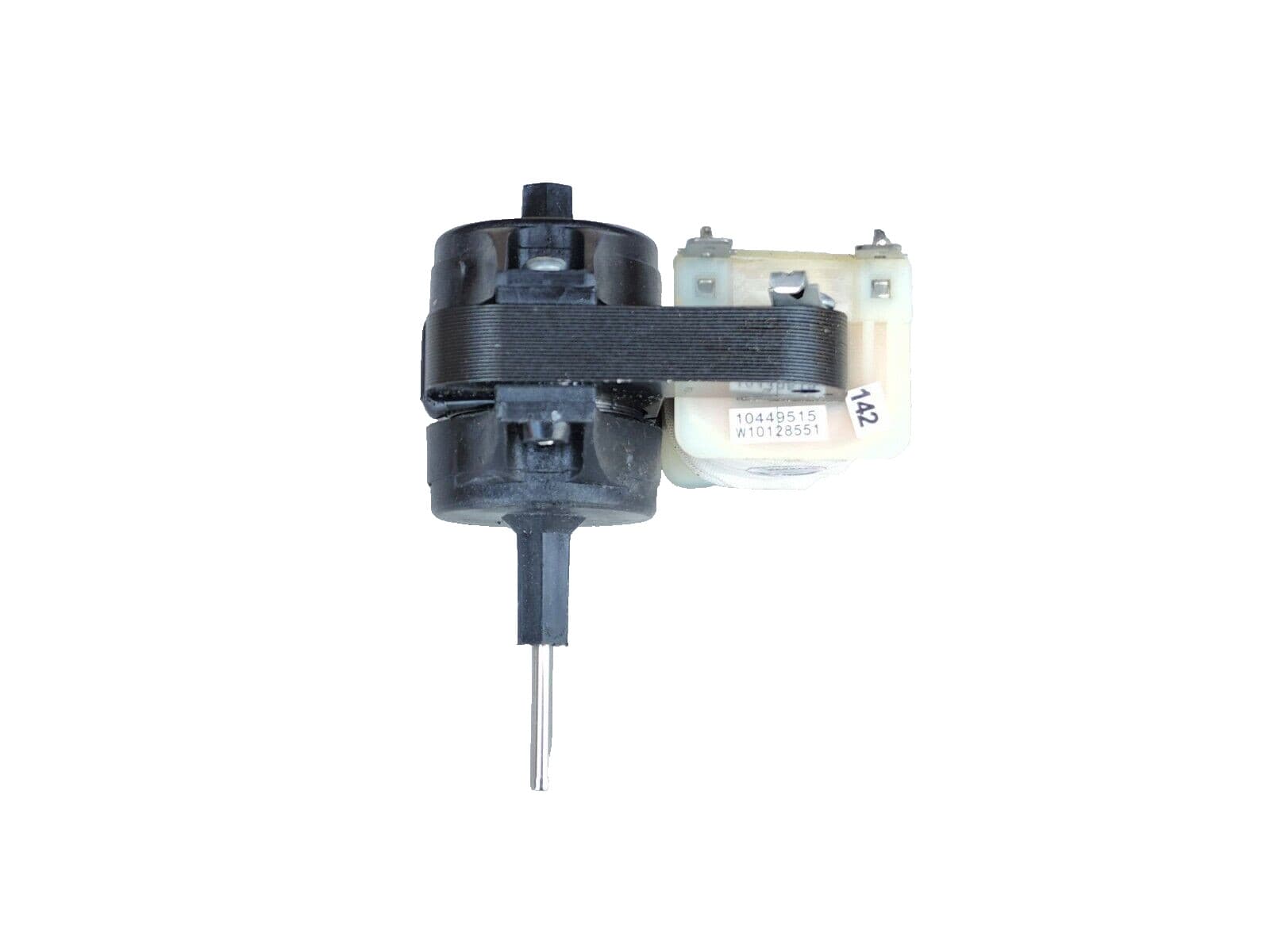 New Genuine Whirlpool Refrigerator Evaporator Fan Motor WPW10128551 — thumbnail 2
