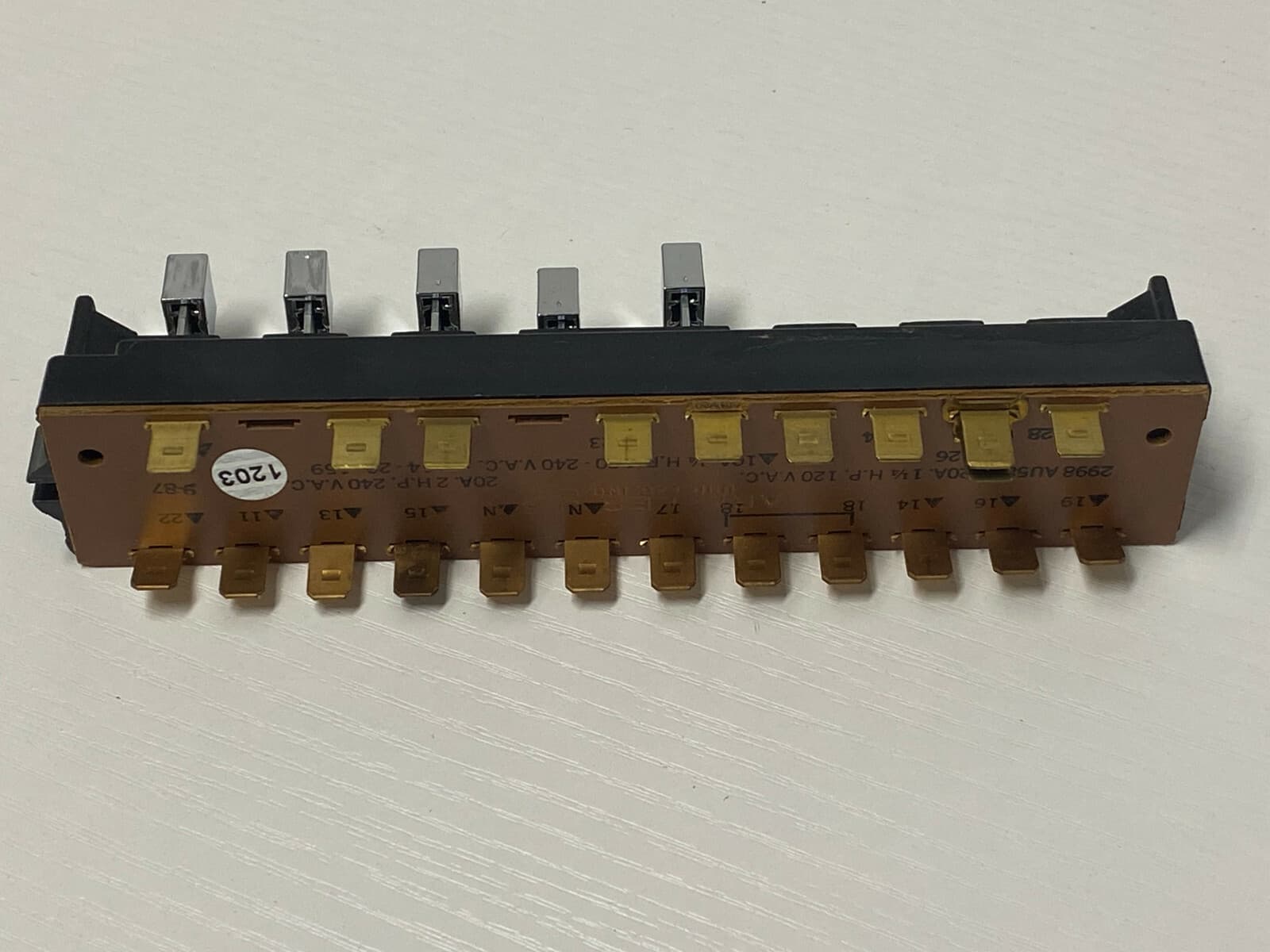 Genuine OEM Bosch Switch Selector Pushbutton 14-29-159 — thumbnail 4