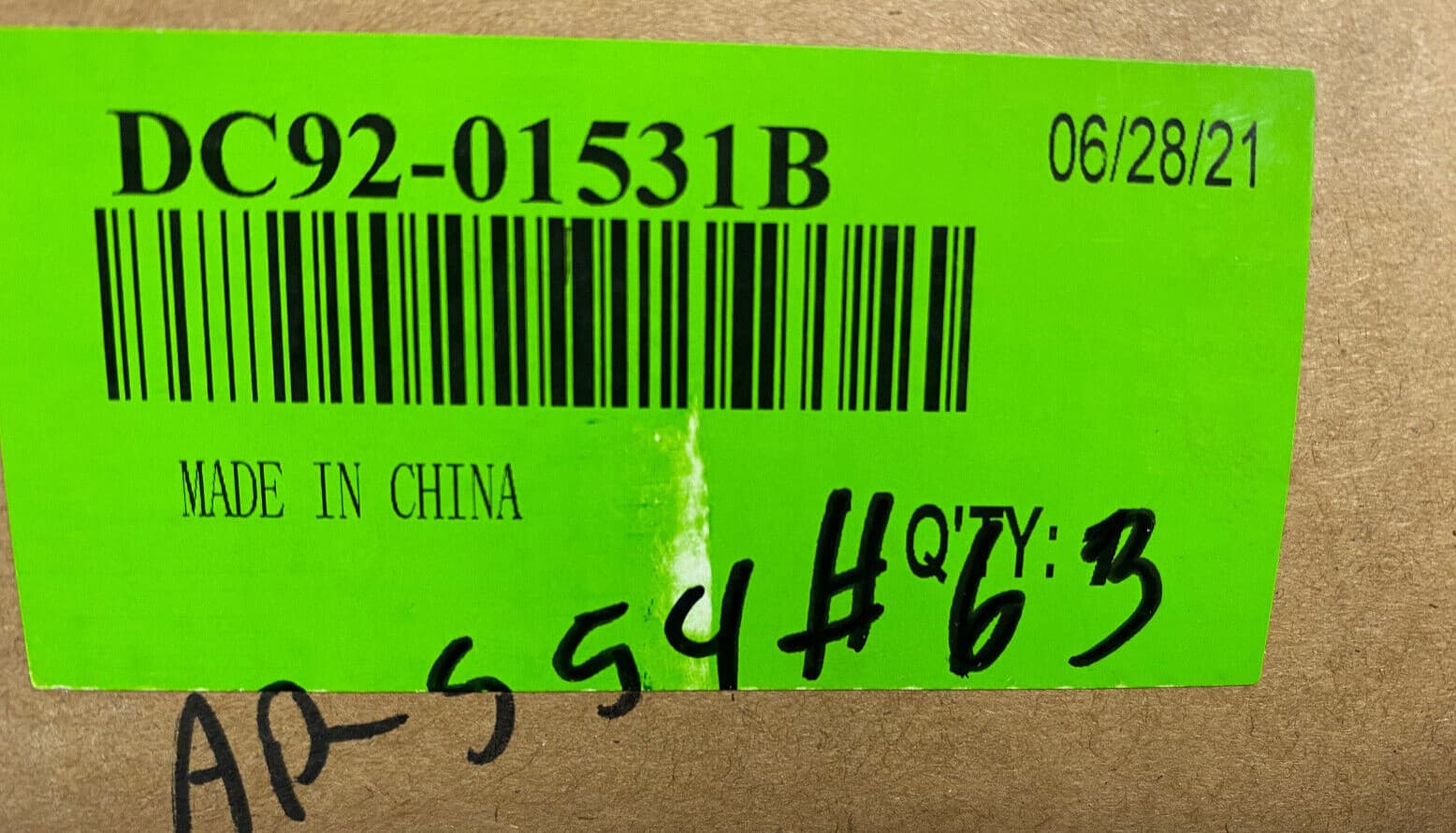 New Genuine OEM Samsung Washer Control Board Inverter DC92-01531B — thumbnail 4