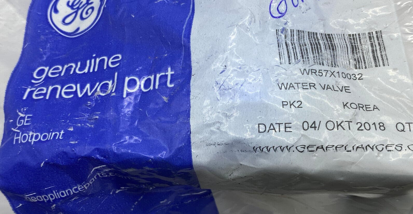 NEW Genuine OEM  GE Refrigerator Water Inlet Valve WR57X10032 — thumbnail 3