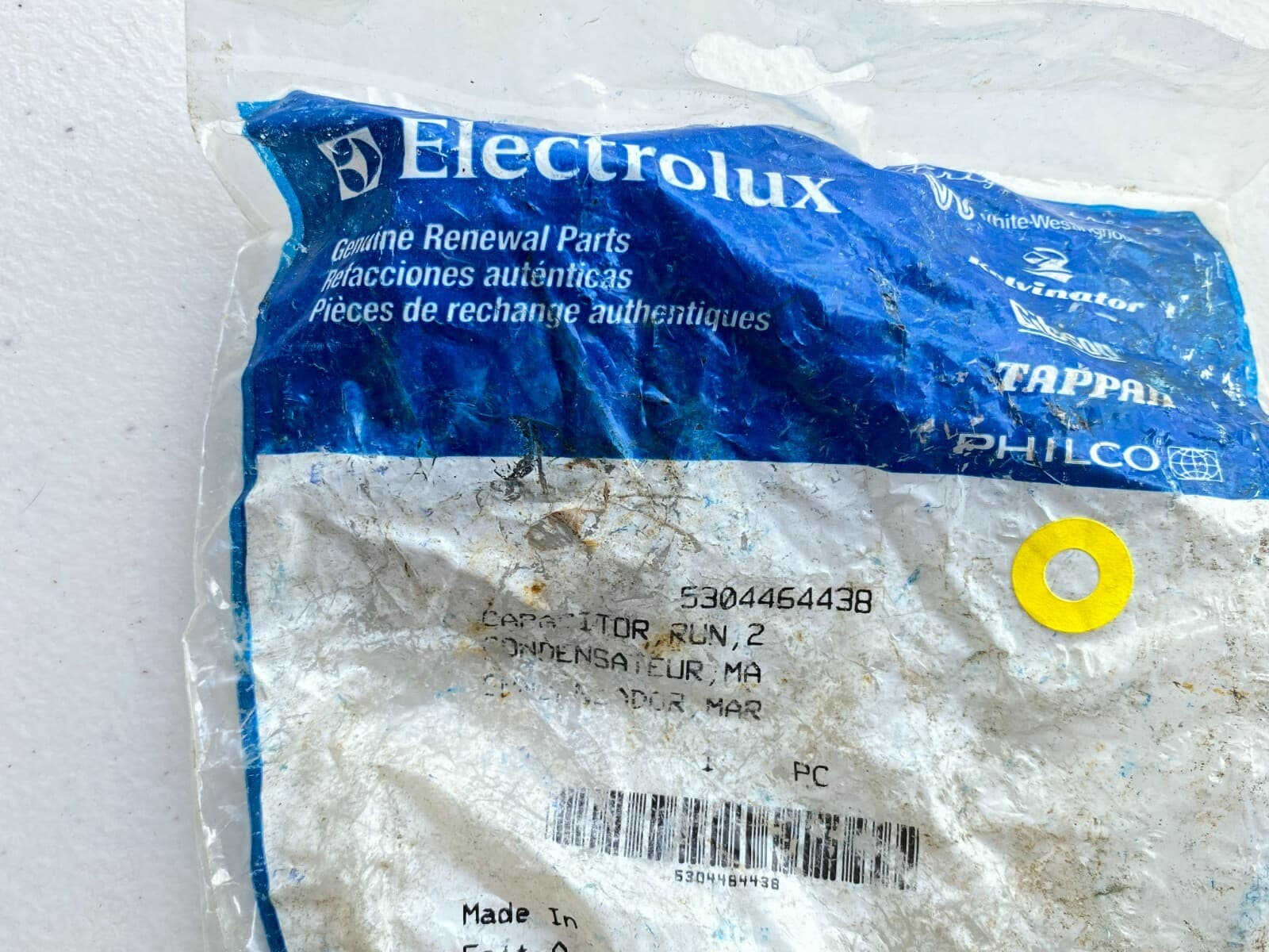 New Genuine Frigidaire Refrigerator Run Capacitor 5304464438 — thumbnail 7