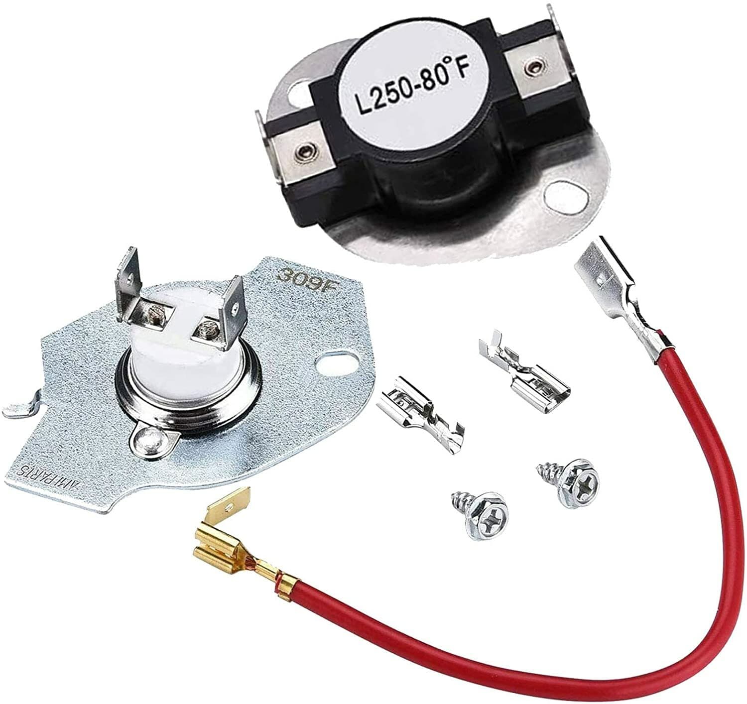 279816  OEM Whirlpool  Dryer Thermal Fuse & Thermostat Kit NEW Genuine